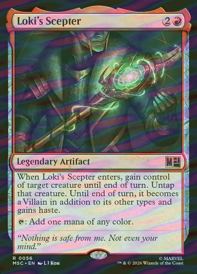 Loki's Scepter (MSC) (56) / Surge Foil