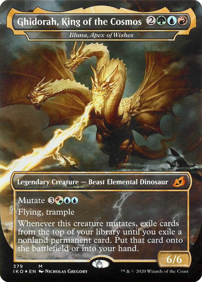 Illuna, Apex of Wishes (IKO) (379) / Borderless