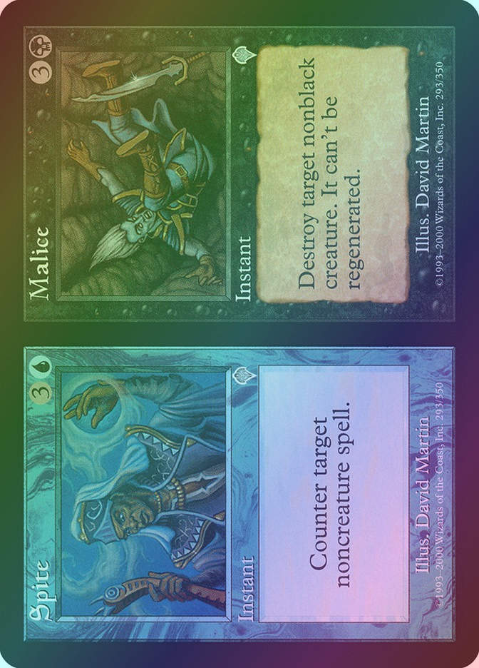 Spite // Malice (INV) (293) / Foil