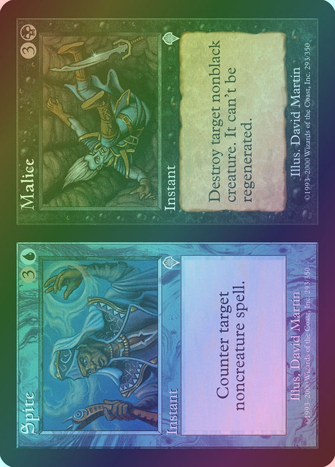 Spite // Malice (INV) (293) / Foil