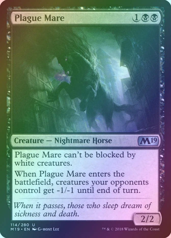 Plague Mare (M19) (114) / Foil