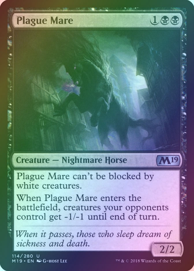 Plague Mare (M19) (114) / Foil