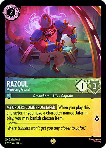 Razoul - Menacing Guard (LOR_ARC) / Foil