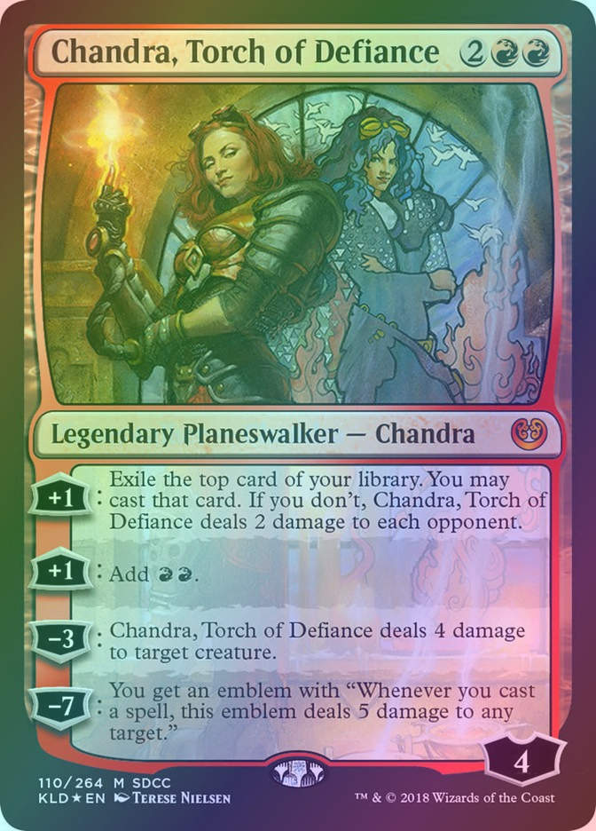 Chandra, Torch of Defiance (PS18) (110) / Foil
