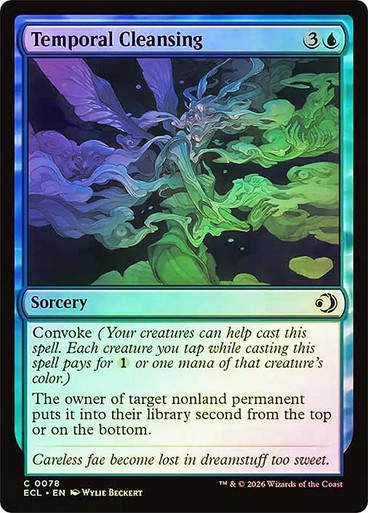 Temporal Cleansing (ECL) (78) / Foil