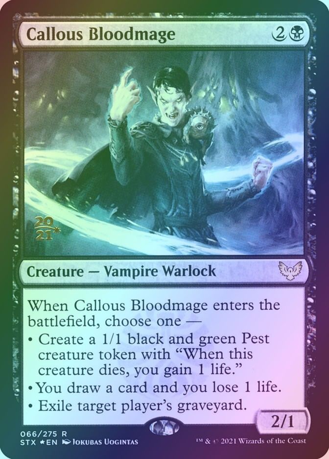 Callous Bloodmage (PSTX) (66s) / Foil
