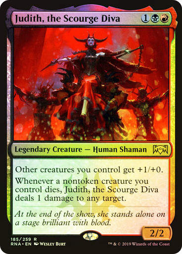 Judith, the Scourge Diva (RNA) (185) / Foil