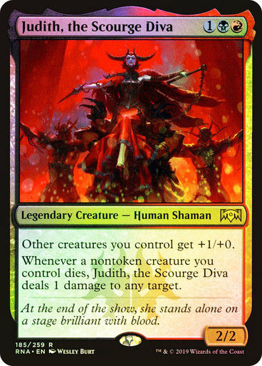 Judith, the Scourge Diva (RNA) (185) / Foil