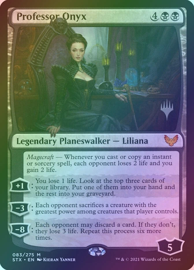 Professor Onyx (PSTX) (83p) / Foil