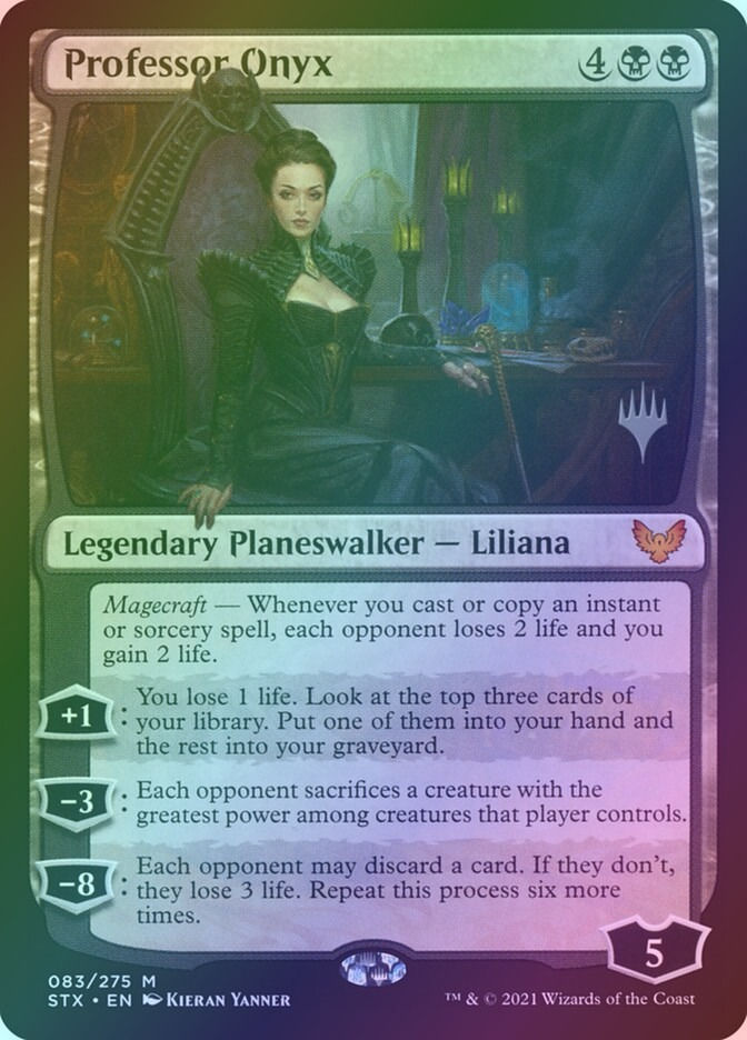 Professor Onyx (PSTX) (83p) / Foil