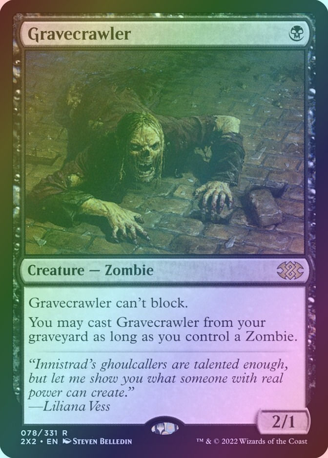 Gravecrawler (2X2) (78) / Foil