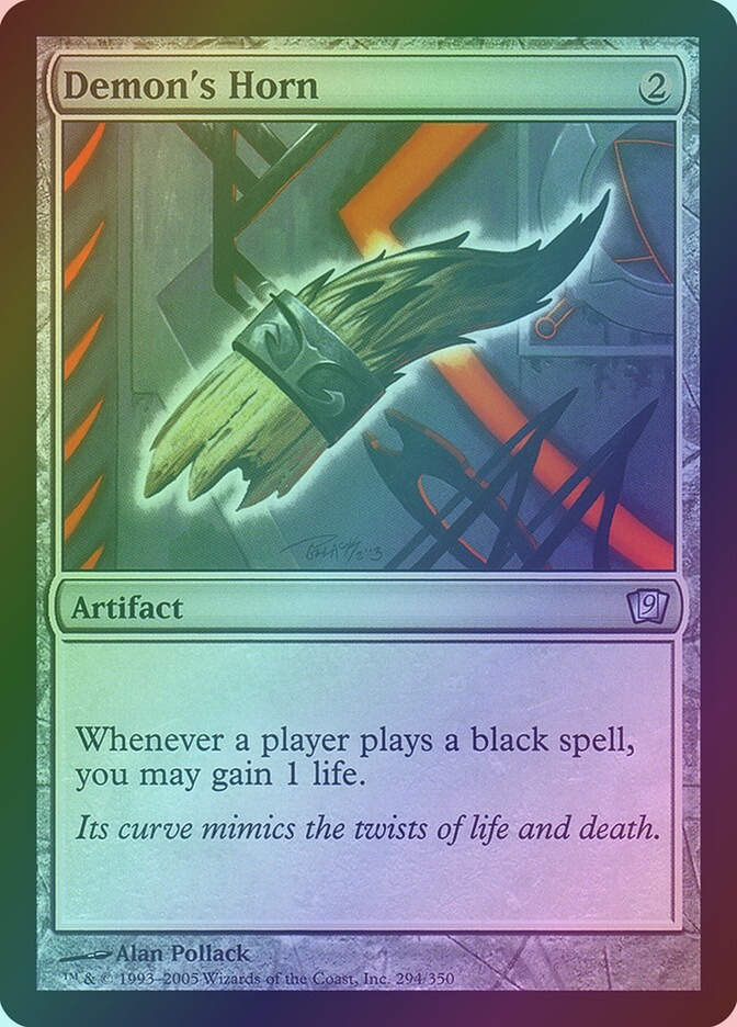Demon's Horn (9ED) (294★) / Foil
