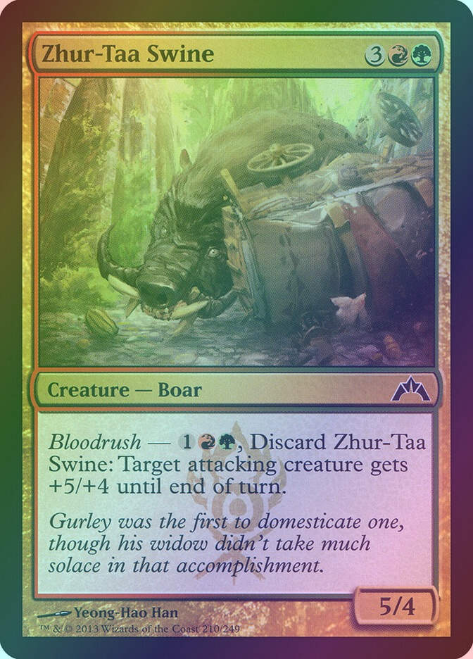 Zhur-Taa Swine (GTC) (210) / Foil