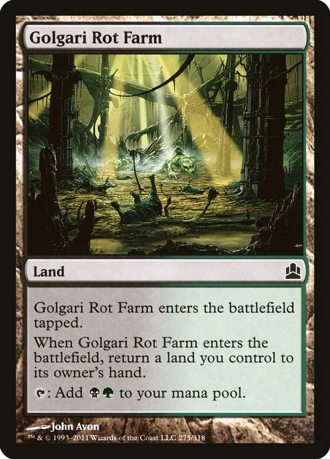 Golgari Rot Farm (cmd)