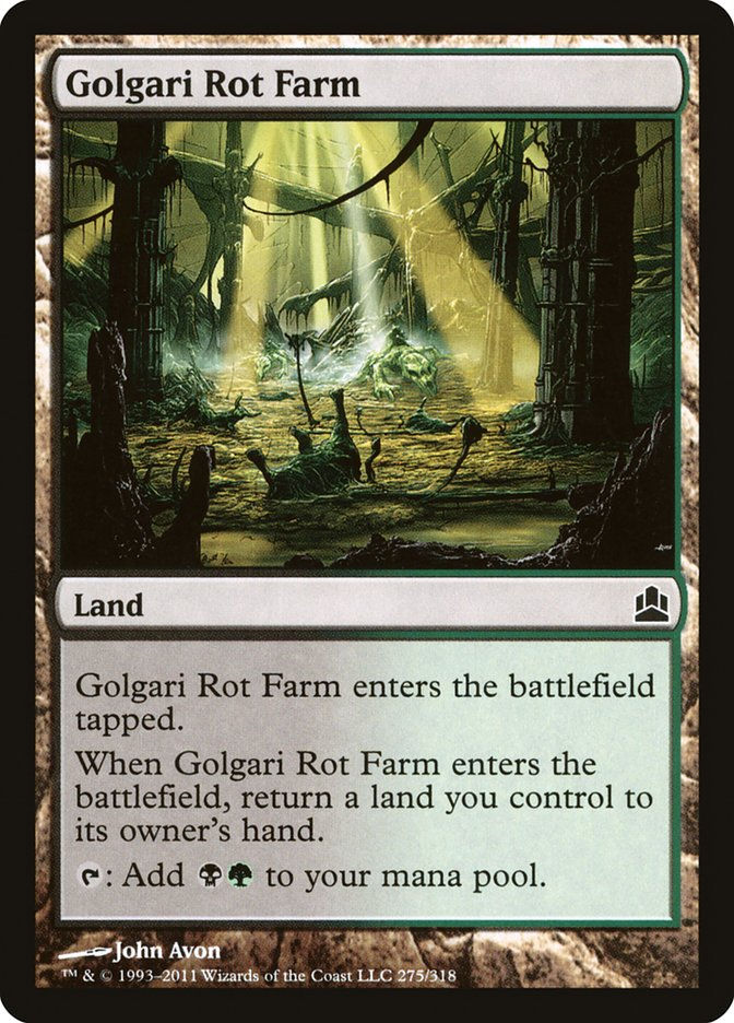 Golgari Rot Farm (cmd)