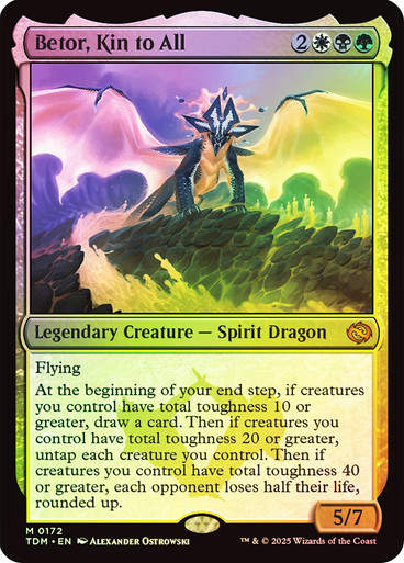 Betor, Kin to All (TDM) (172) / Foil