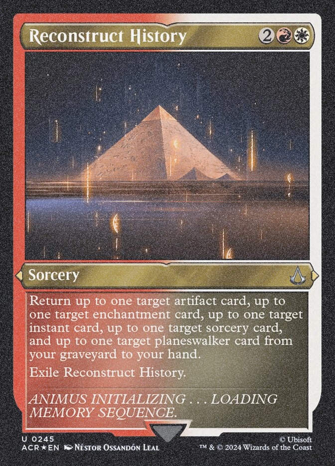 Reconstruct History (ACR) (245) / Foil Etched