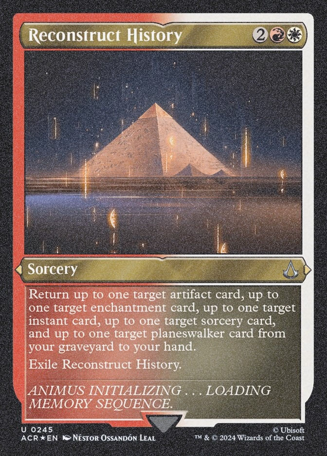 Reconstruct History (ACR) (245) / Foil Etched