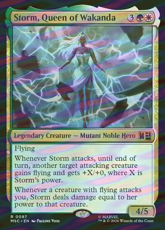 Storm, Queen of Wakanda (MSC) (97) / Surge Foil