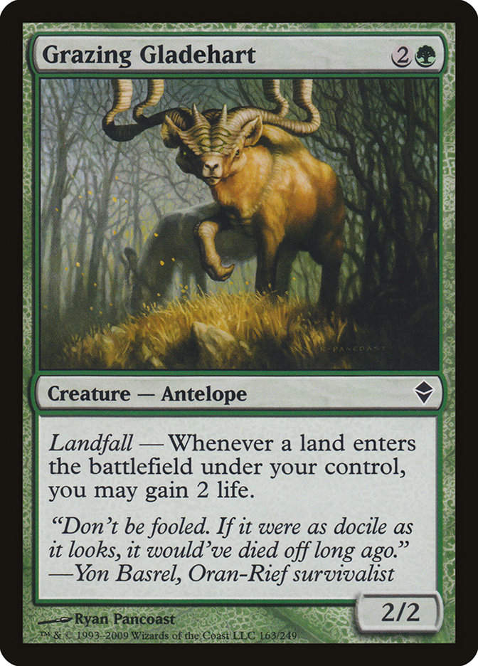 Grazing Gladehart (zen)