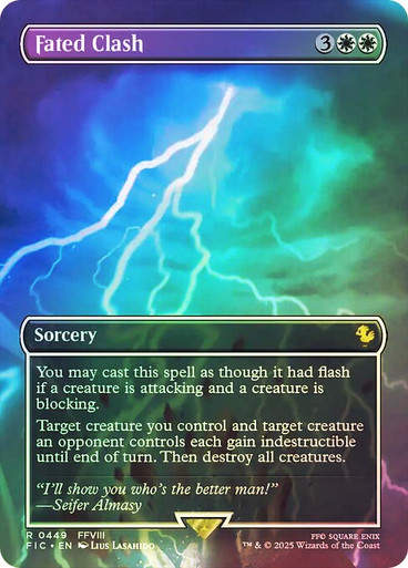 Fated Clash (FIC) (449) / Borderless / Foil