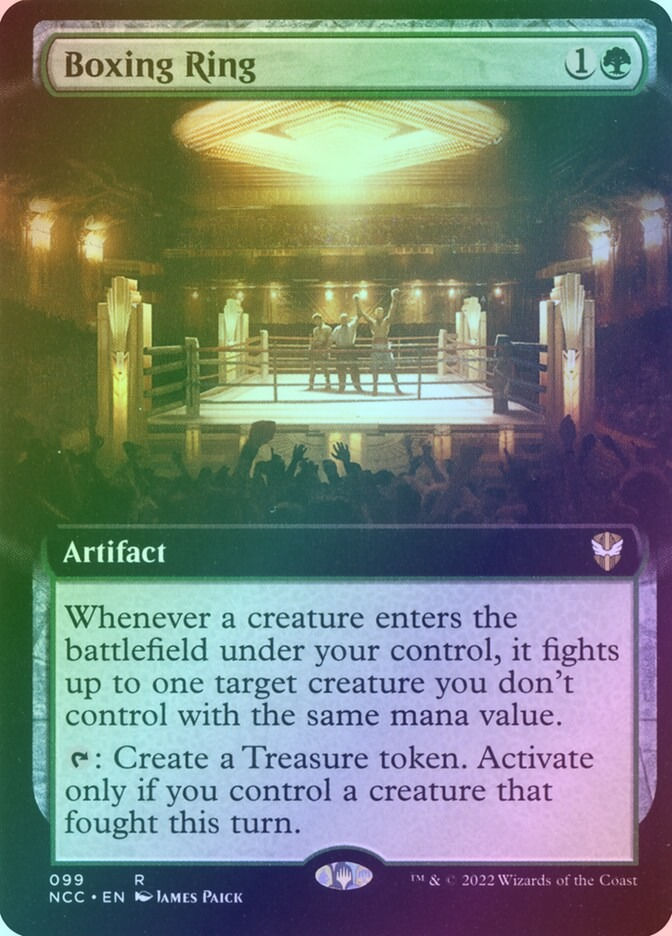 Boxing Ring (NCC) (99) / Extended Art / Foil