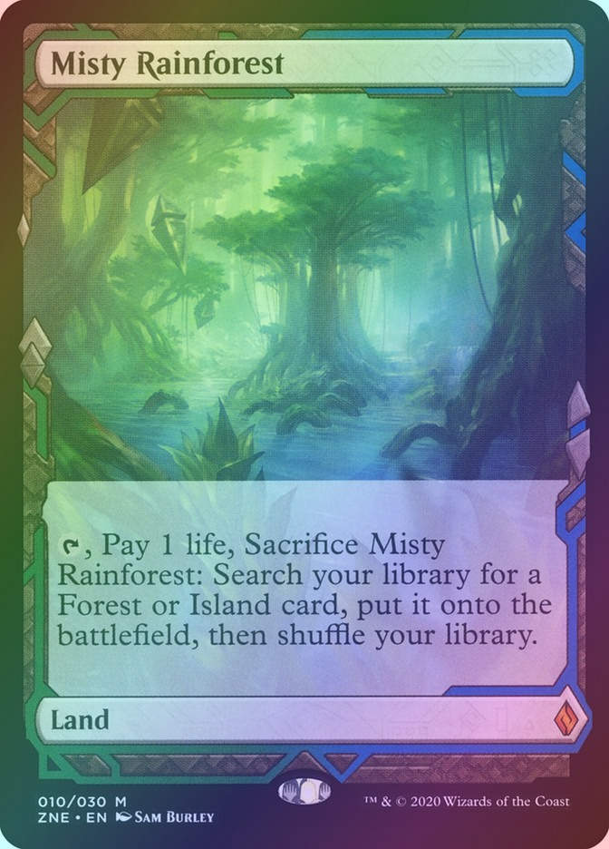 Misty Rainforest (ZNE) (10) / Foil