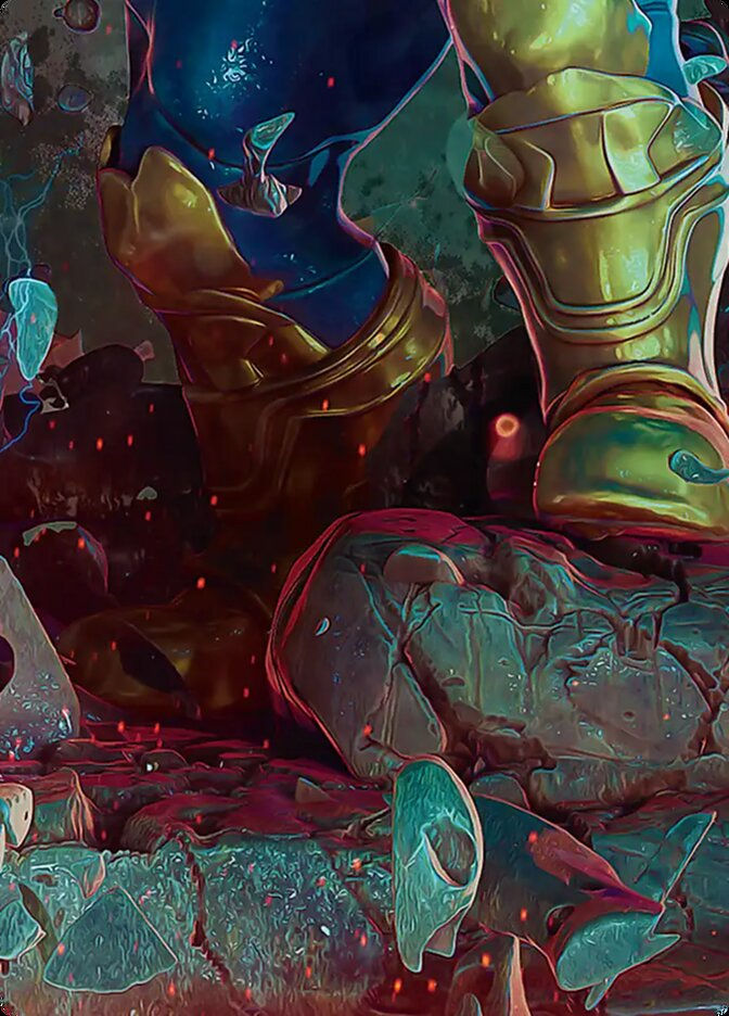 Thanos, the Mad Titan (AMSH) (8c) / Firma Dorada