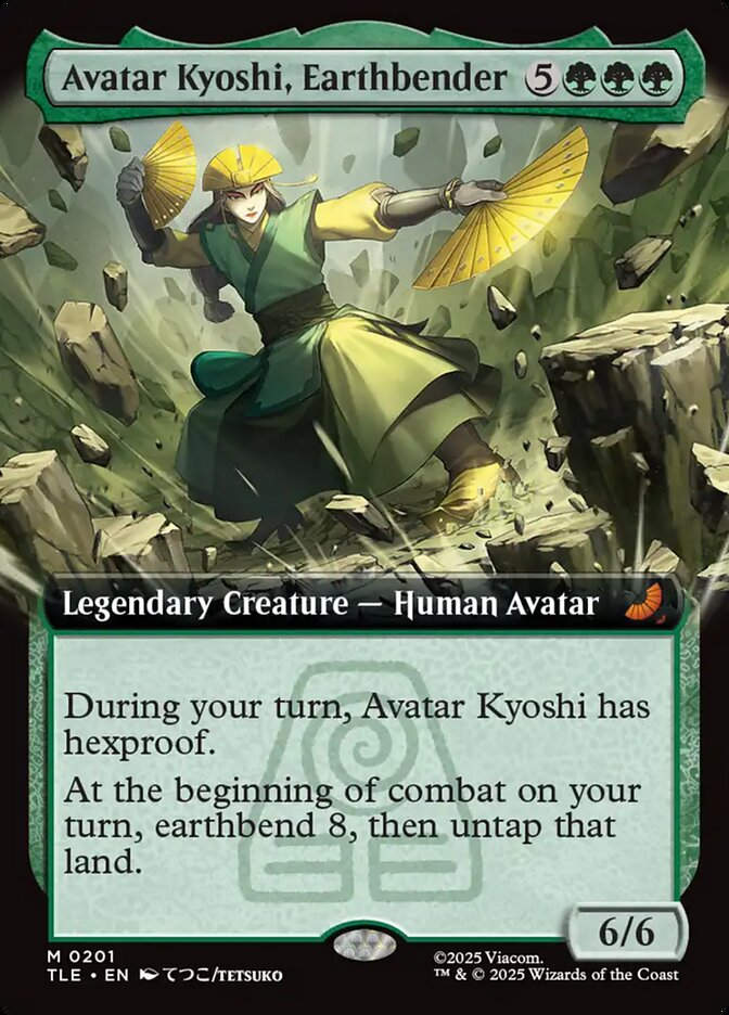 Avatar Kyoshi, Earthbender (TLE) (201) / Extended Art