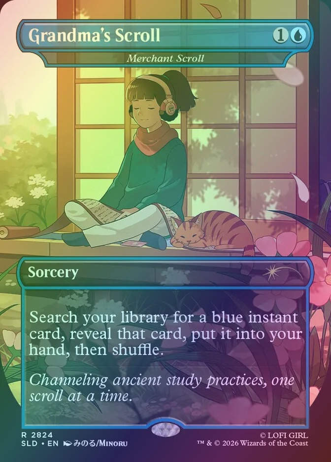 Merchant Scroll (SLD) (2824) / Borderless / Foil