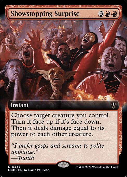 Showstopping Surprise (mkc) (345) / Extended Art