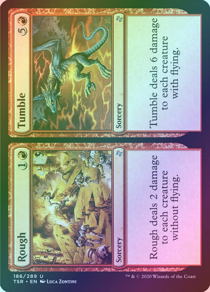 Rough // Tumble (TSR) (186) / Foil