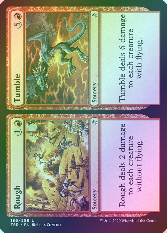 Rough // Tumble (TSR) (186) / Foil