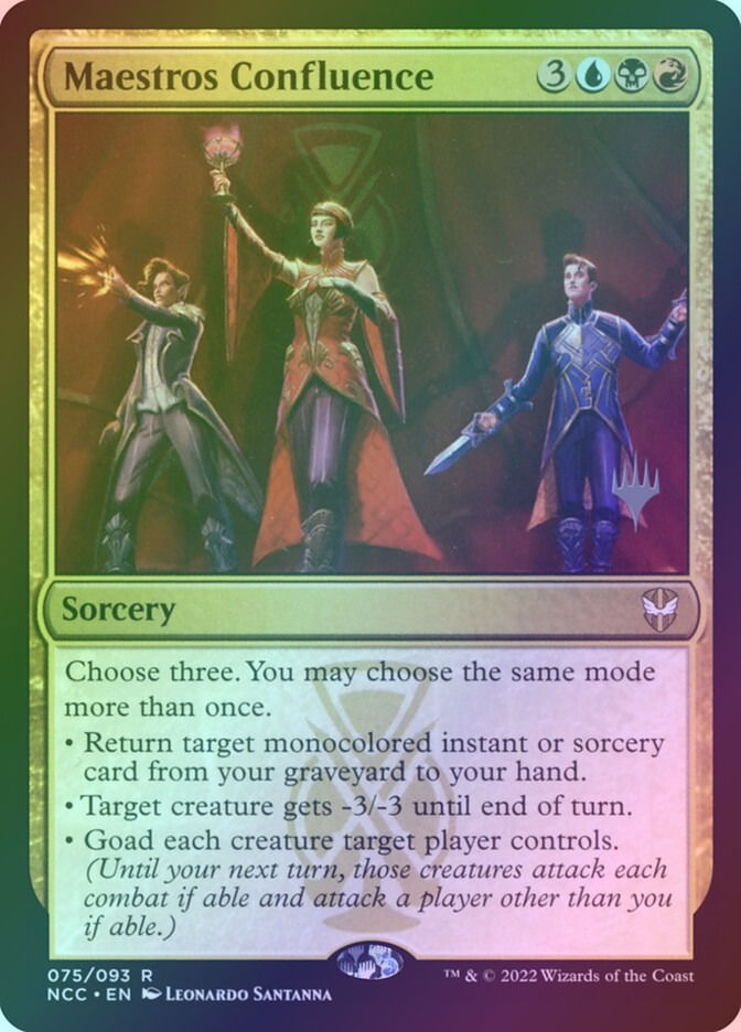 Maestros Confluence (PNCC) (75p) / Foil