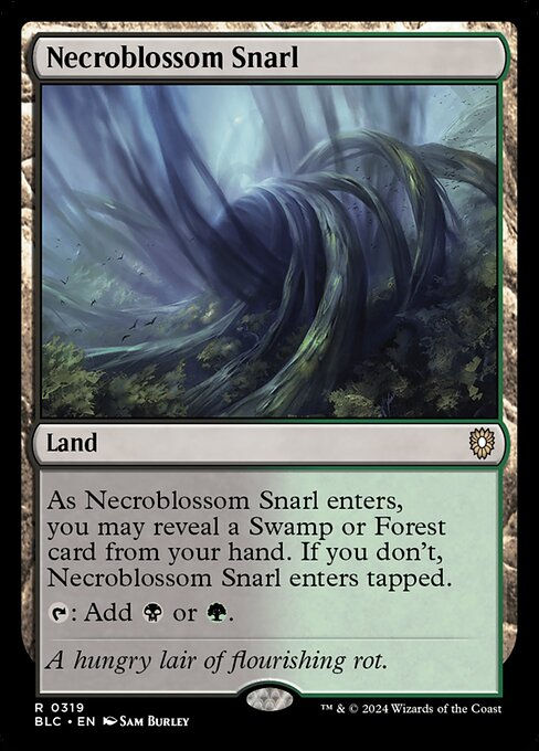 Necroblossom Snarl (blc) (319)