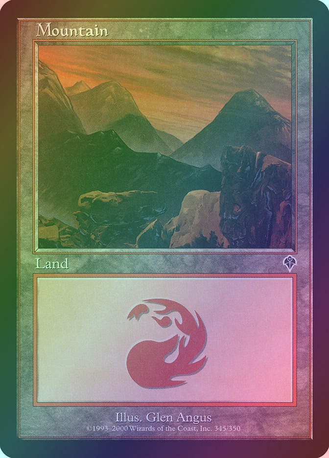 Mountain (INV) (345) / Foil