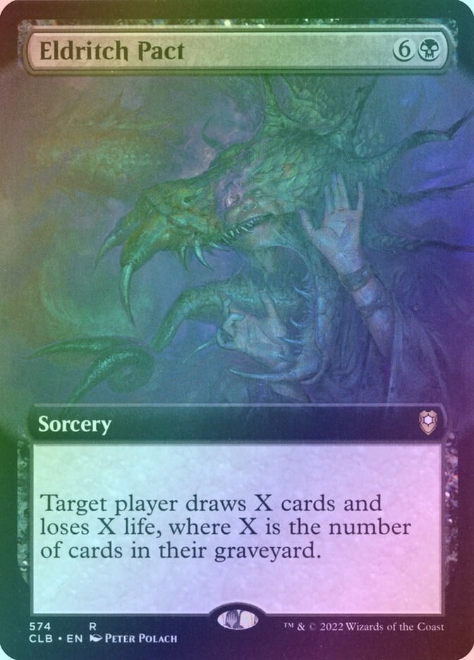 Eldritch Pact (CLB) (574) / Extended Art / Foil