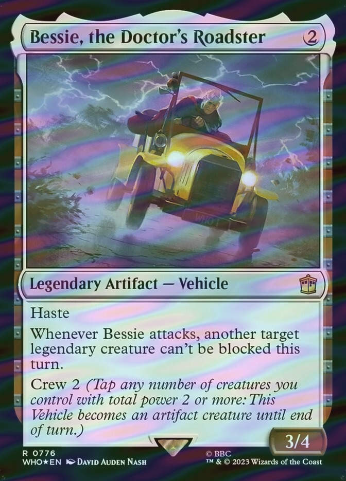Bessie, the Doctor's Roadster (WHO) (776) / Surge Foil