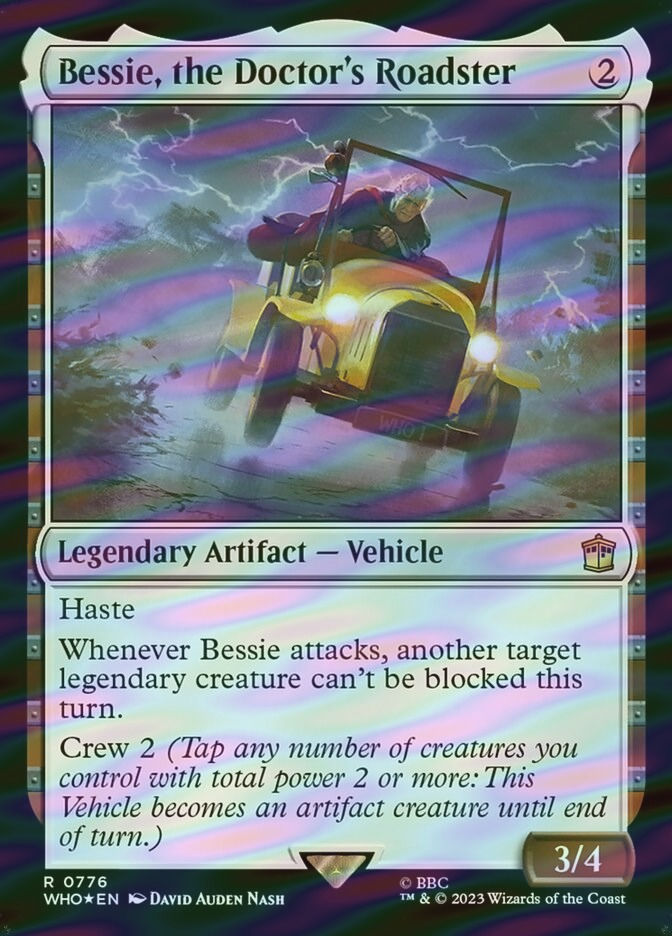 Bessie, the Doctor's Roadster (WHO) (776) / Surge Foil