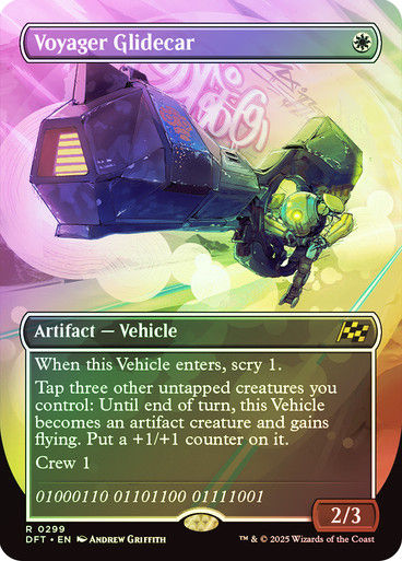 Voyager Glidecar (DFT) (299) / Foil / Borderless