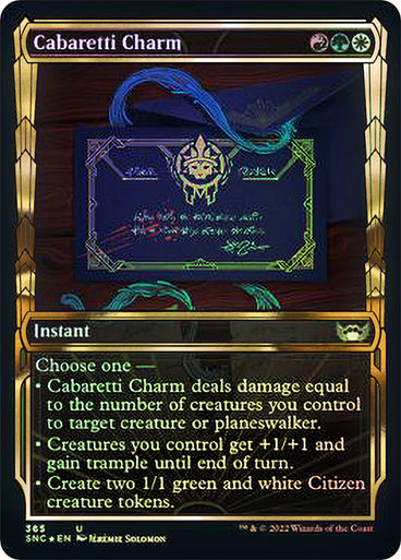 Cabaretti Charm (SNC) / Gilded Foil