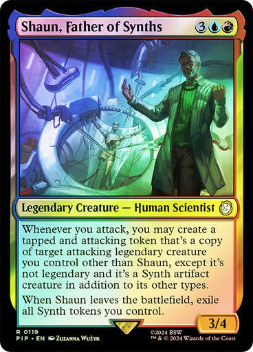 Shaun, Father of Synths (pip) (119) / Foil