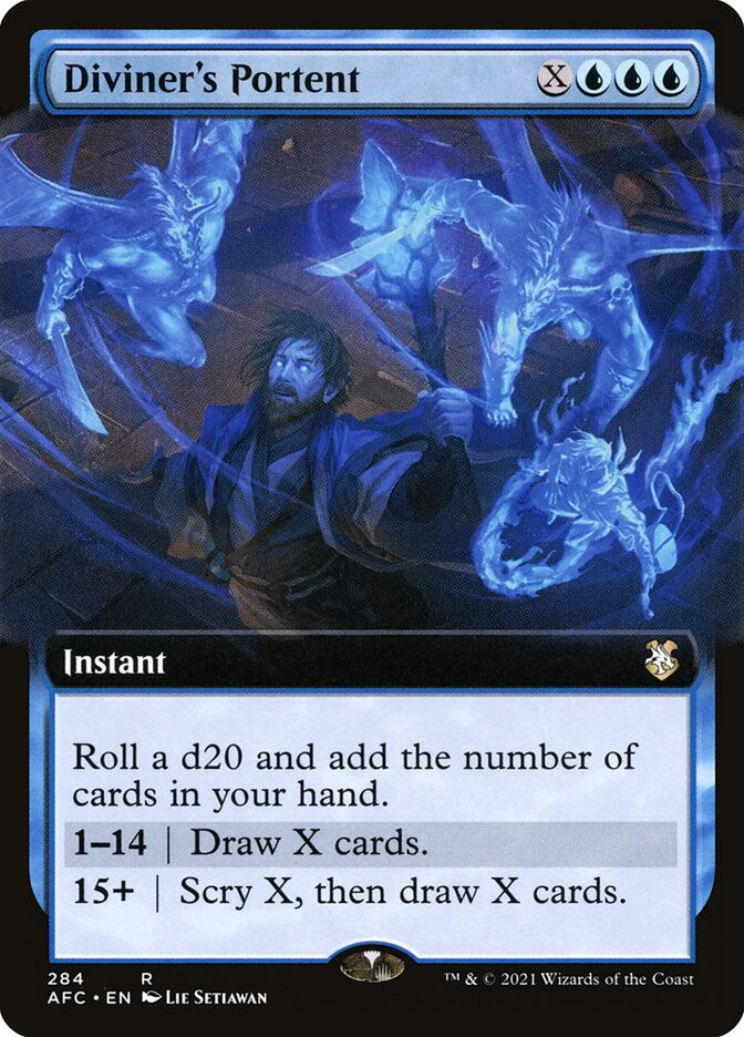 Diviner's Portent (AFC) (284) / Extended Art