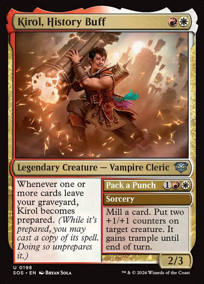 Kirol, History Buff // Pack a Punch (SOS) (198)