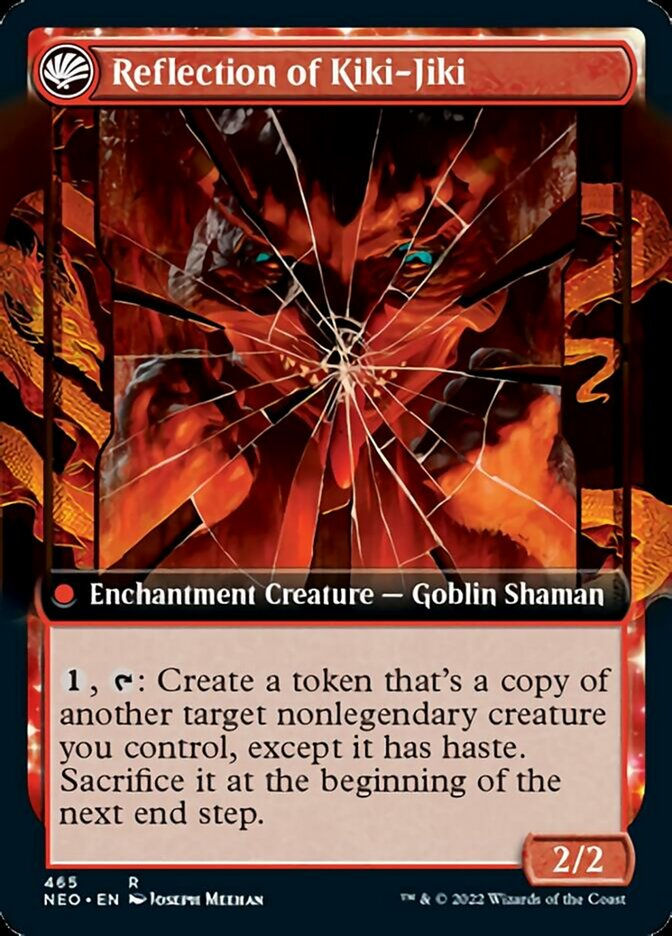 Fable of the Mirror-Breaker // Reflection of Kiki-Jiki (NEO) / Extended Art — cara 2 de 2