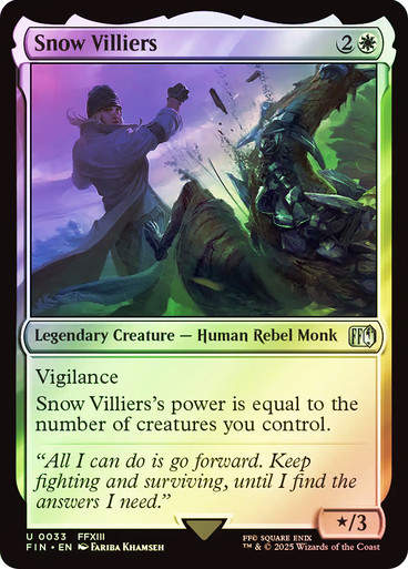 Snow Villiers (FIN) (33) / Foil