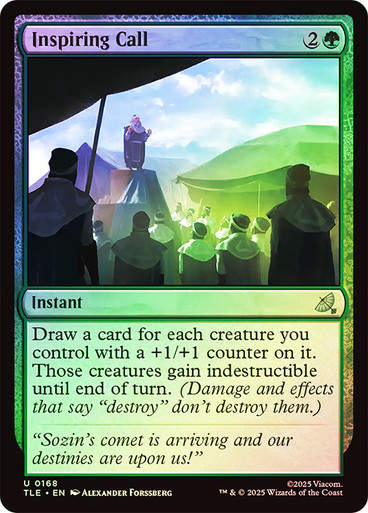 Inspiring Call (TLE) (168) / Foil