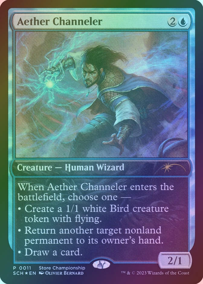 Aether Channeler (SCH) (11) / Foil