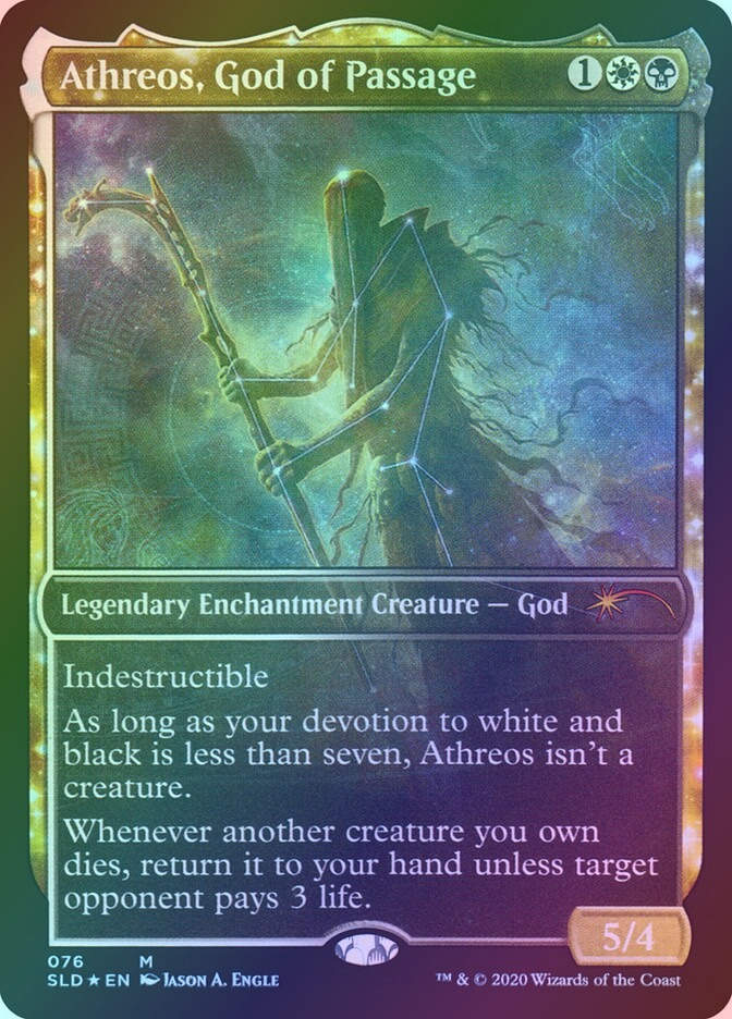 Athreos, God of Passage (SLD) (76) / Showcase / Foil