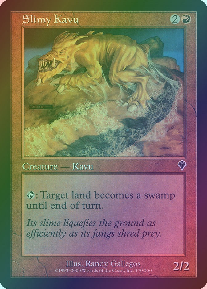 Slimy Kavu (INV) (170) / Foil